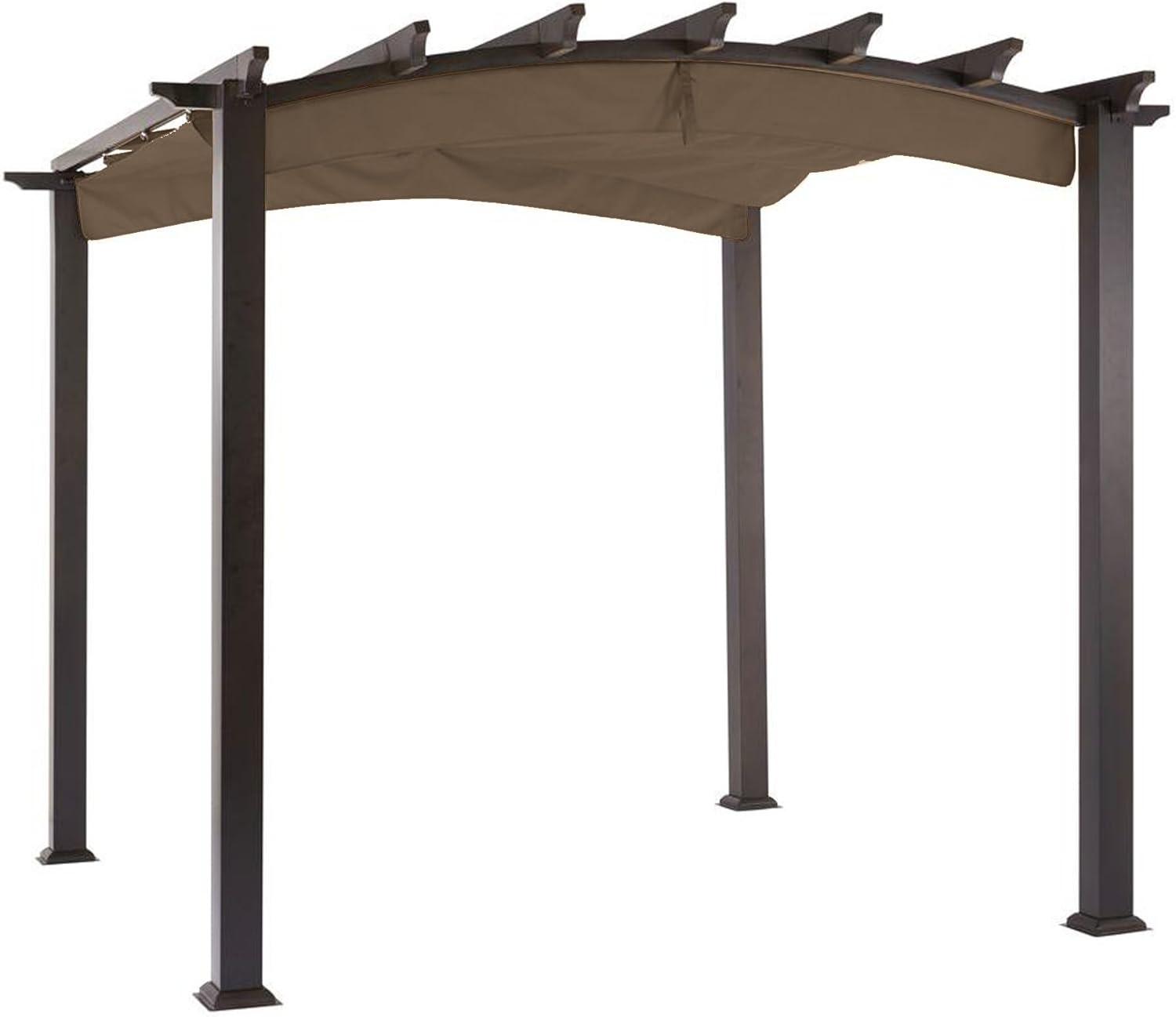 Garden Winds Replacement Canopy Top Cover for the Arched Pergola - Nutmeg