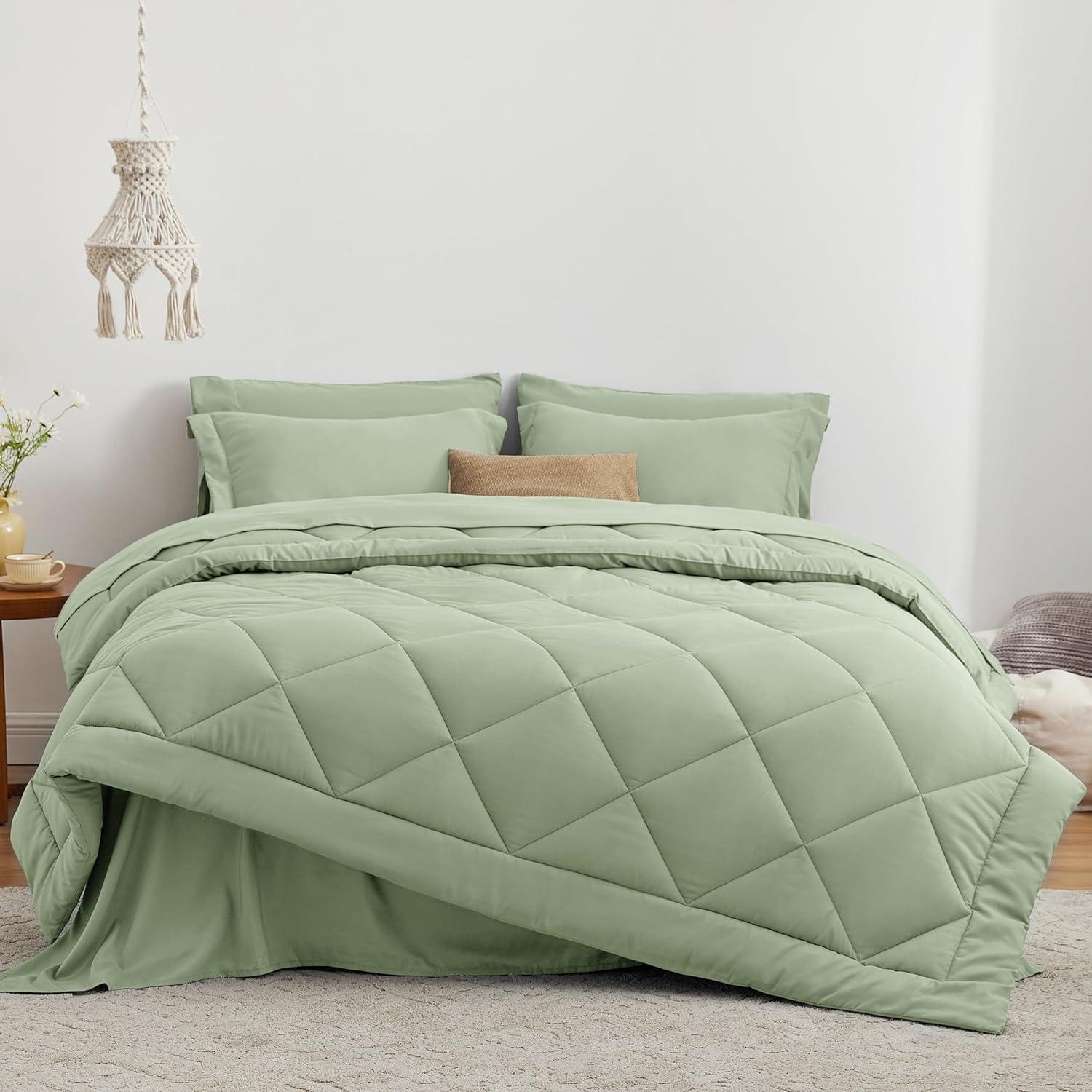 Chezmoi Collection Logan Solid Comforter Set