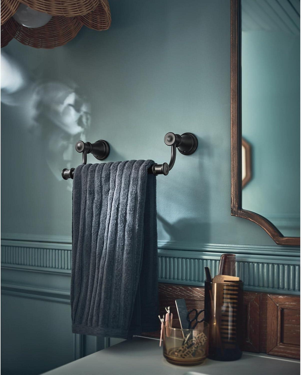 Belfield Bathroom 9" Wall Mounted Towel Bar