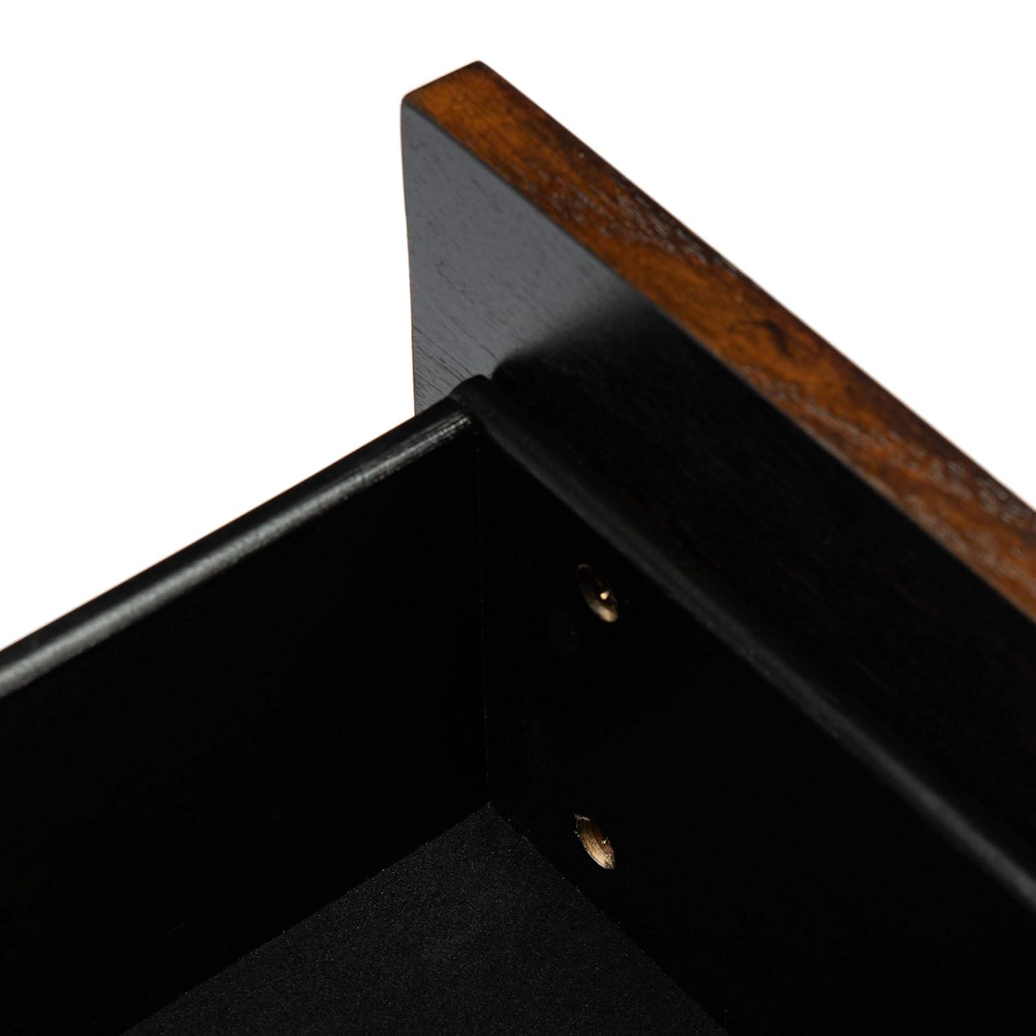 Estelle Nightstand - FOX6262 - Walnut - Safavieh Couture