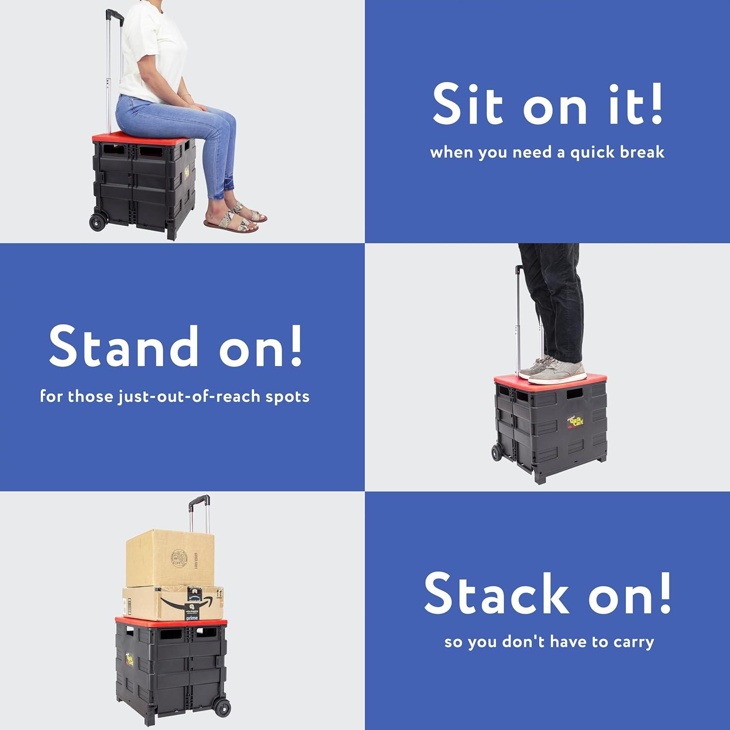 dbest products dbest products Quick Cart with Lid