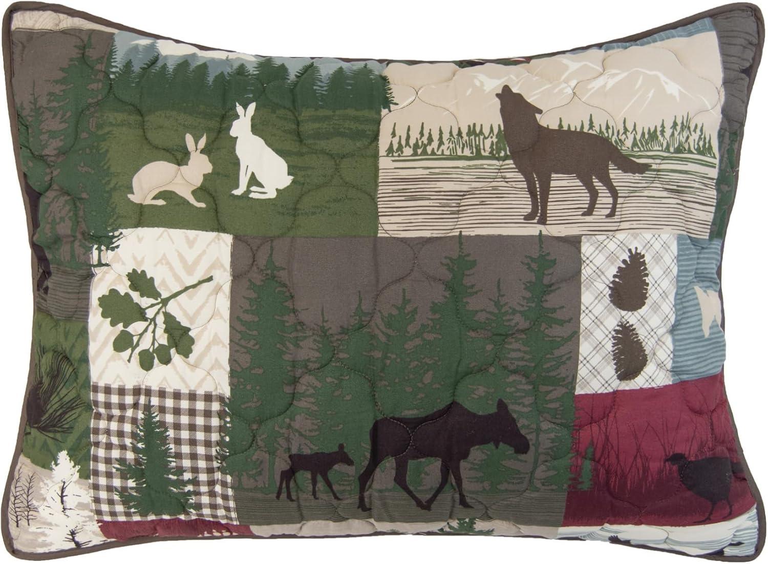 Montana Forest Quilted Quilt Set