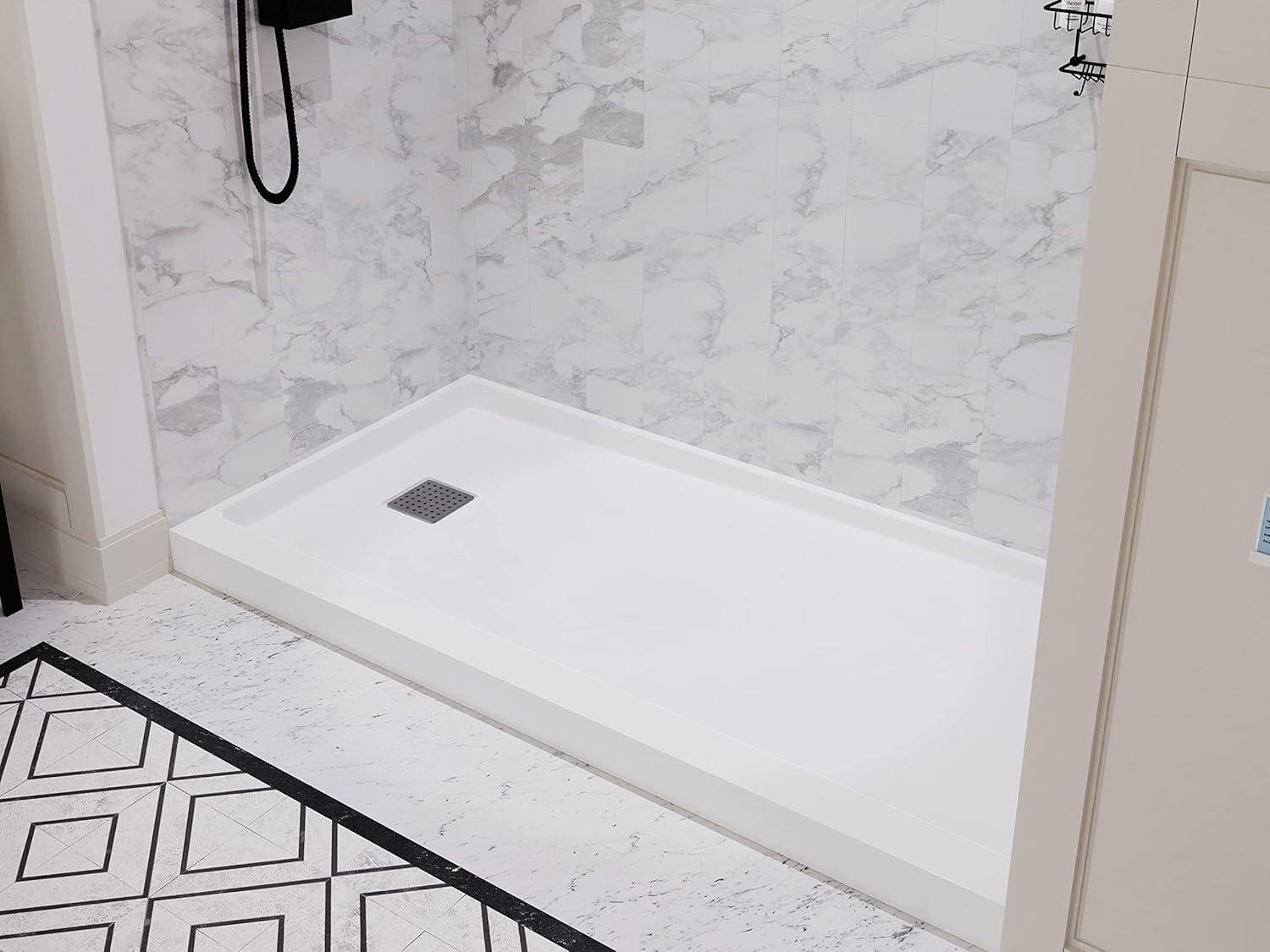30'' W 60'' D Rectangular Triple Shower Base