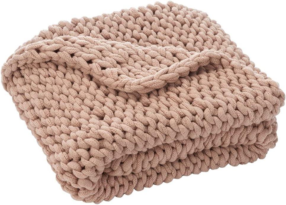 Adalina Throw Blanket - Pink - 50" X 60" - Safavieh.