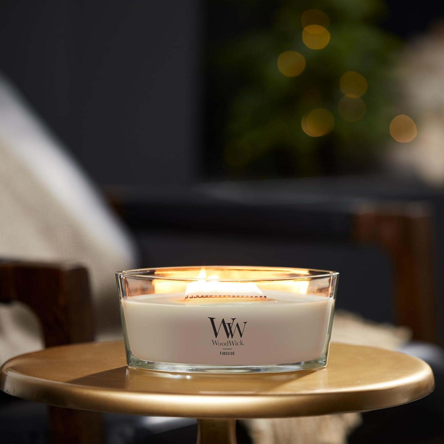 WoodWick Fireside Scented Jar Candle