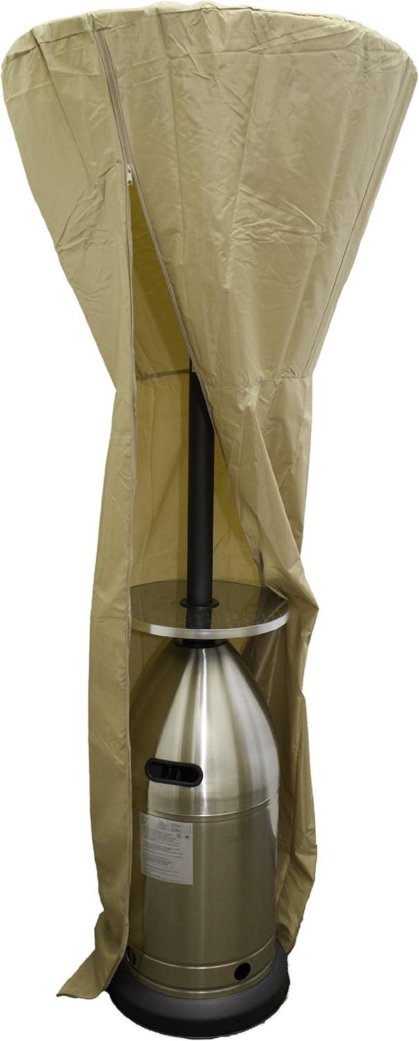 Tan Heavy Duty Waterproof Tall Patio Heater Cover