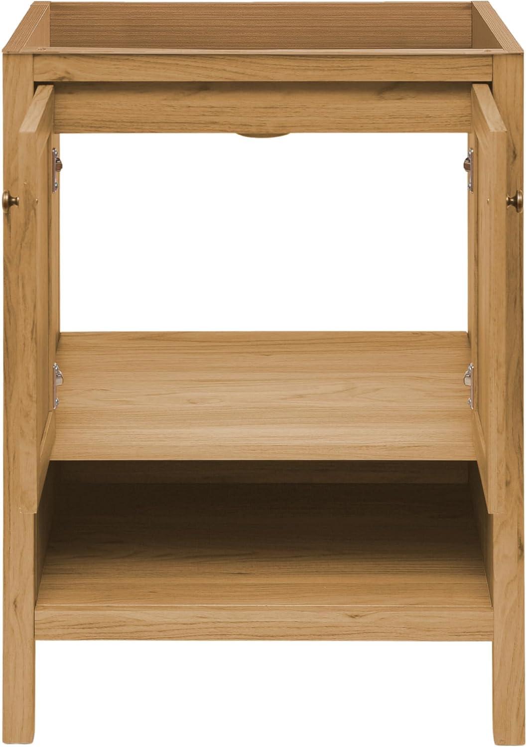 Château 24" Bathroom Vanity In Natural Oak - Cabinet