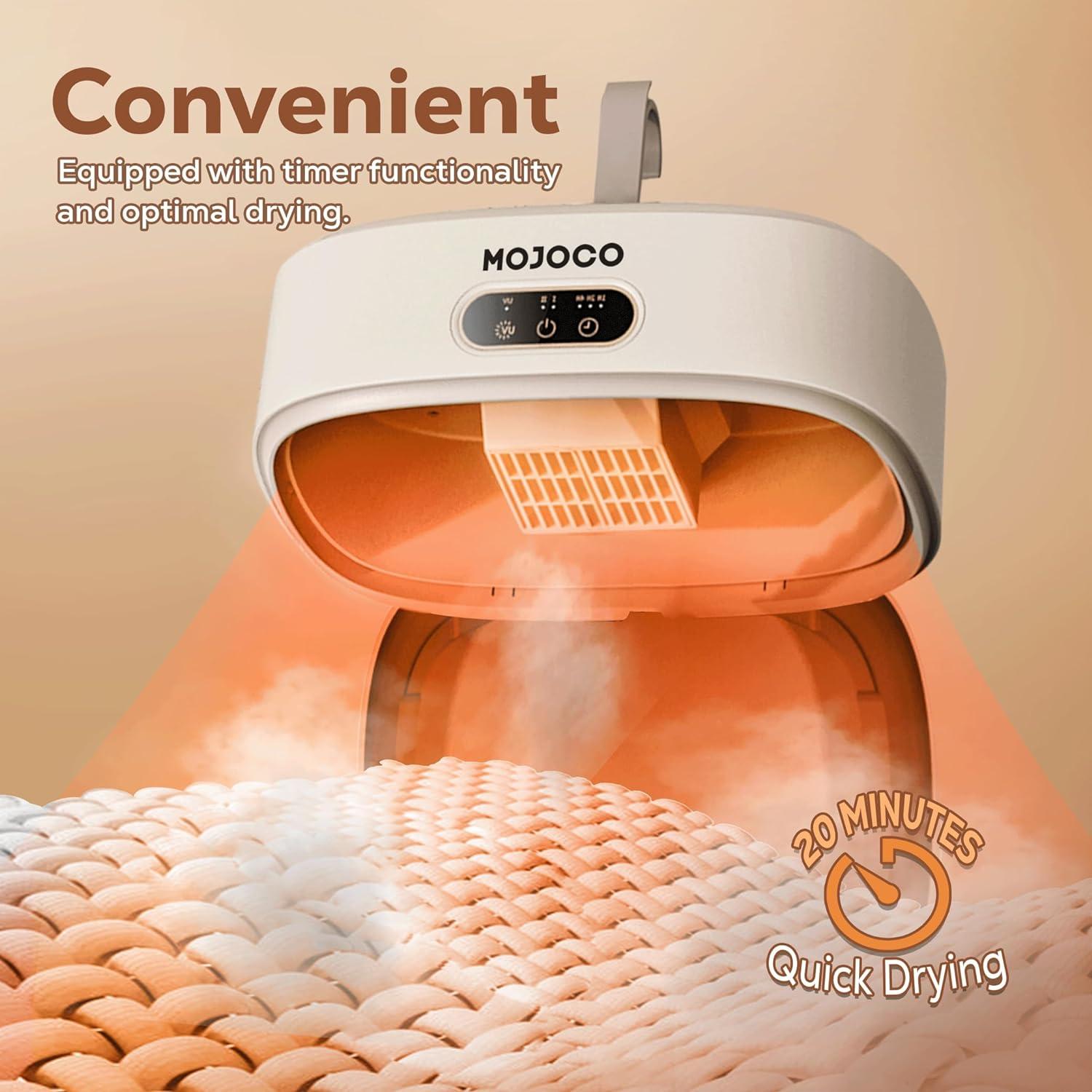 Mojoco Portable 600W Electric Clothes Dryer