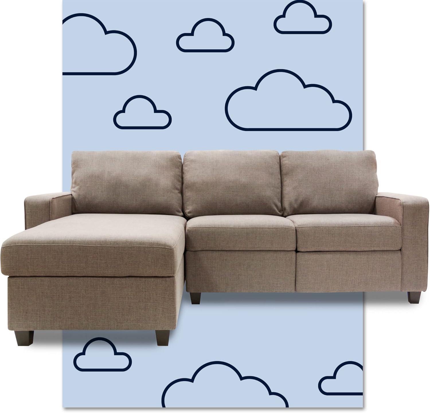 Serta Palisades Reclining Sectional Sofa with Storage Chaise