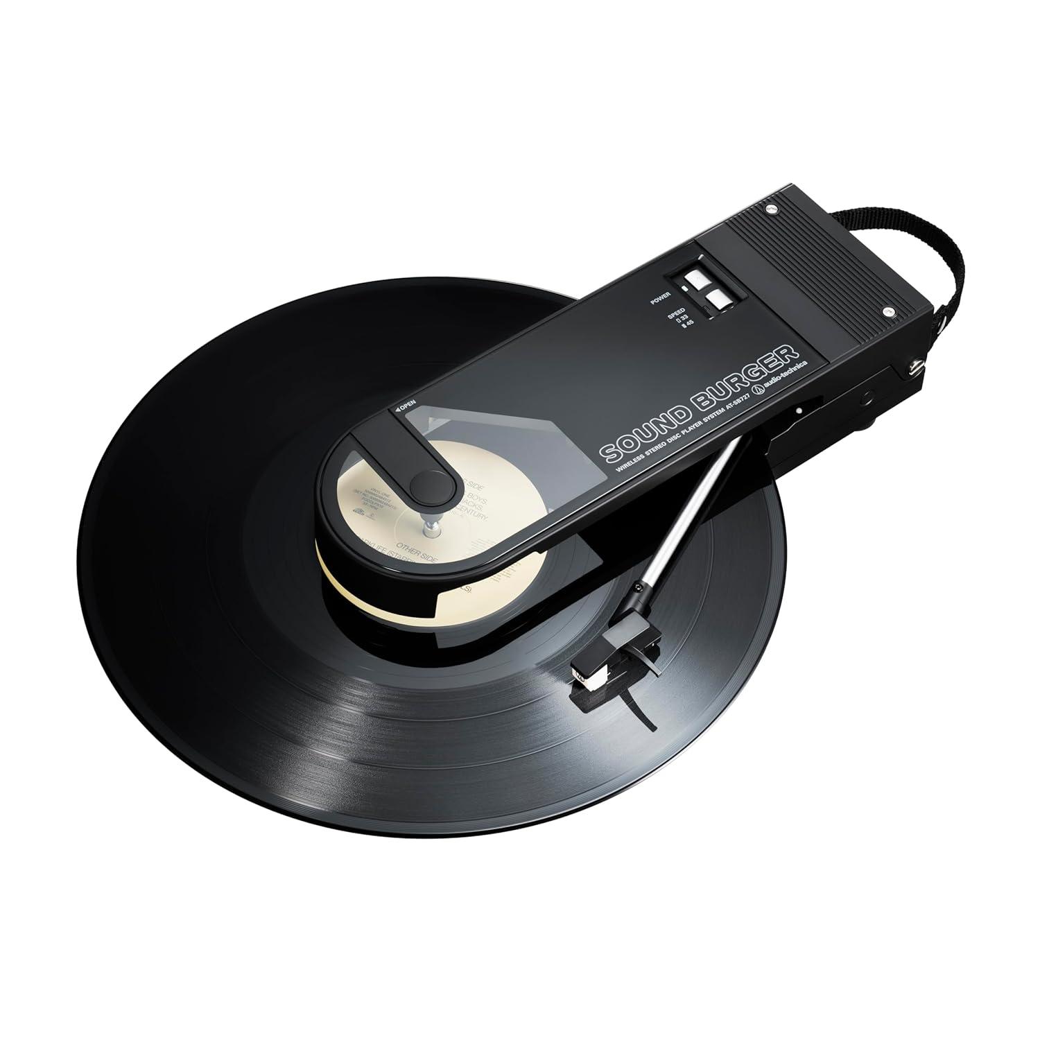 Audio-Technica Sound Burger Portable Bluetooth Turntable