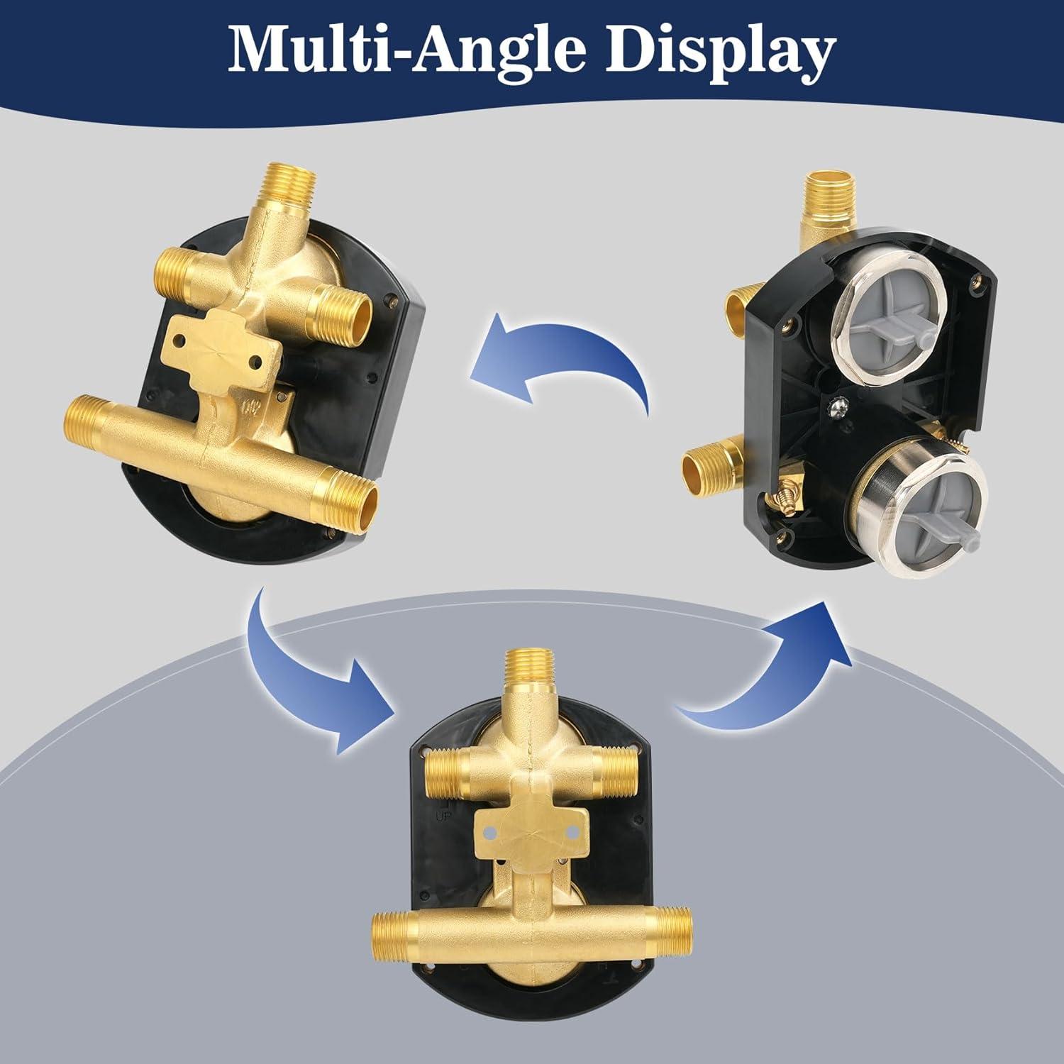 Multichoice Universal Volume Control Valve