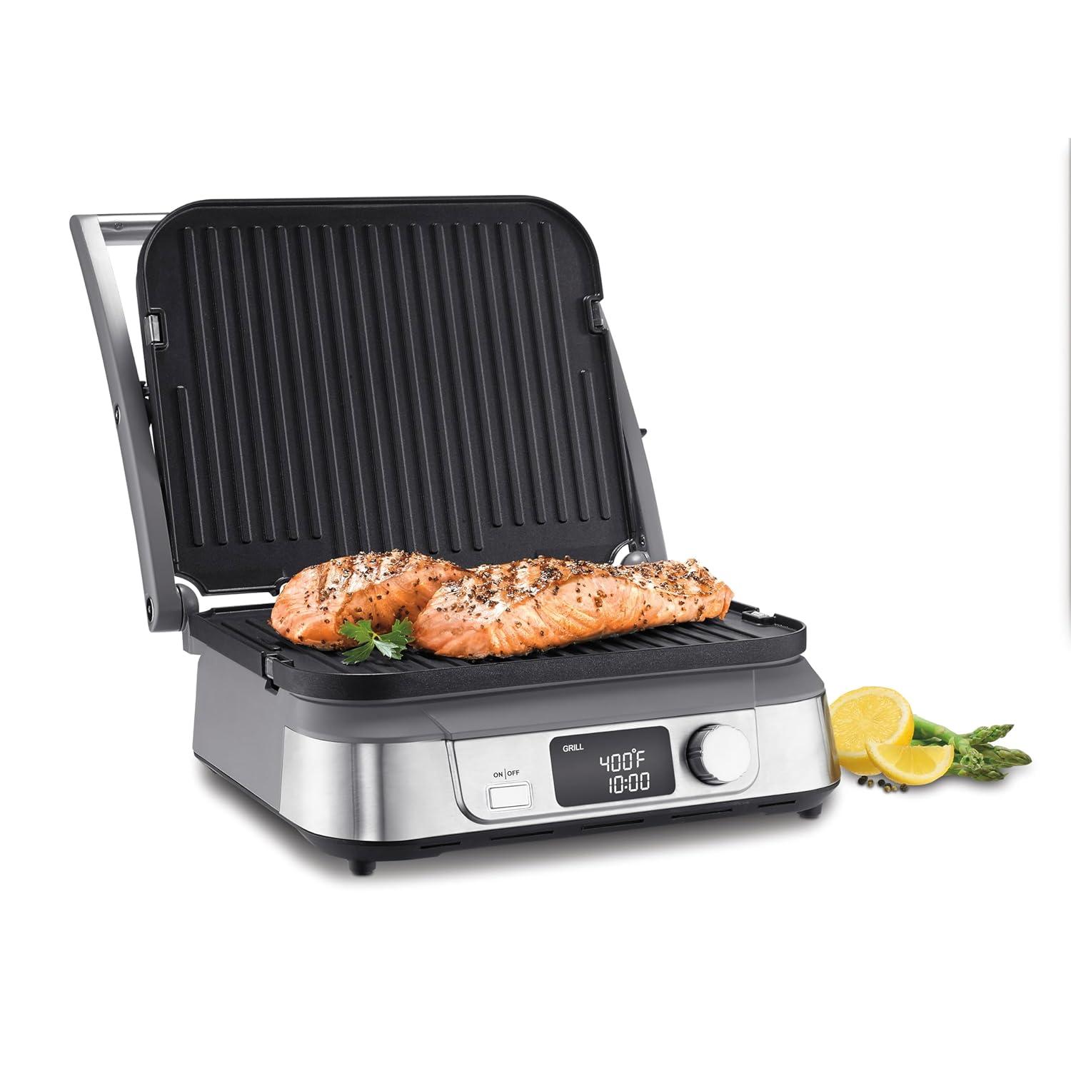 Cuisinart Griddler Electric Griddle - LCD Display, Digital Controls