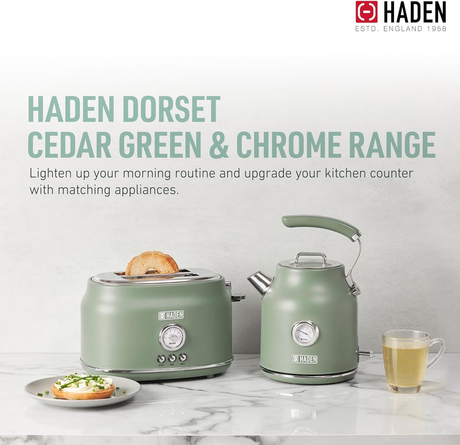 HADEN Dorset 1.7L Stainless Steel Electric Kettle