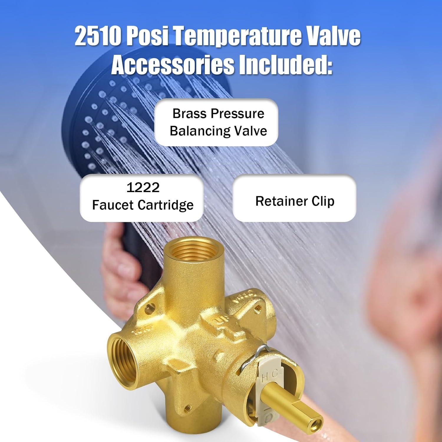 Posi-Temp Pressure Balancing Valve with IPS Connection