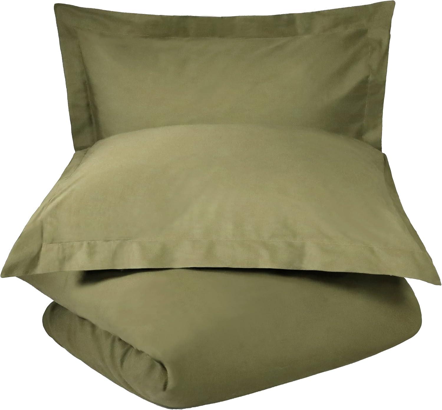 Modern & Contemporary Sateen Duvet Cover Set