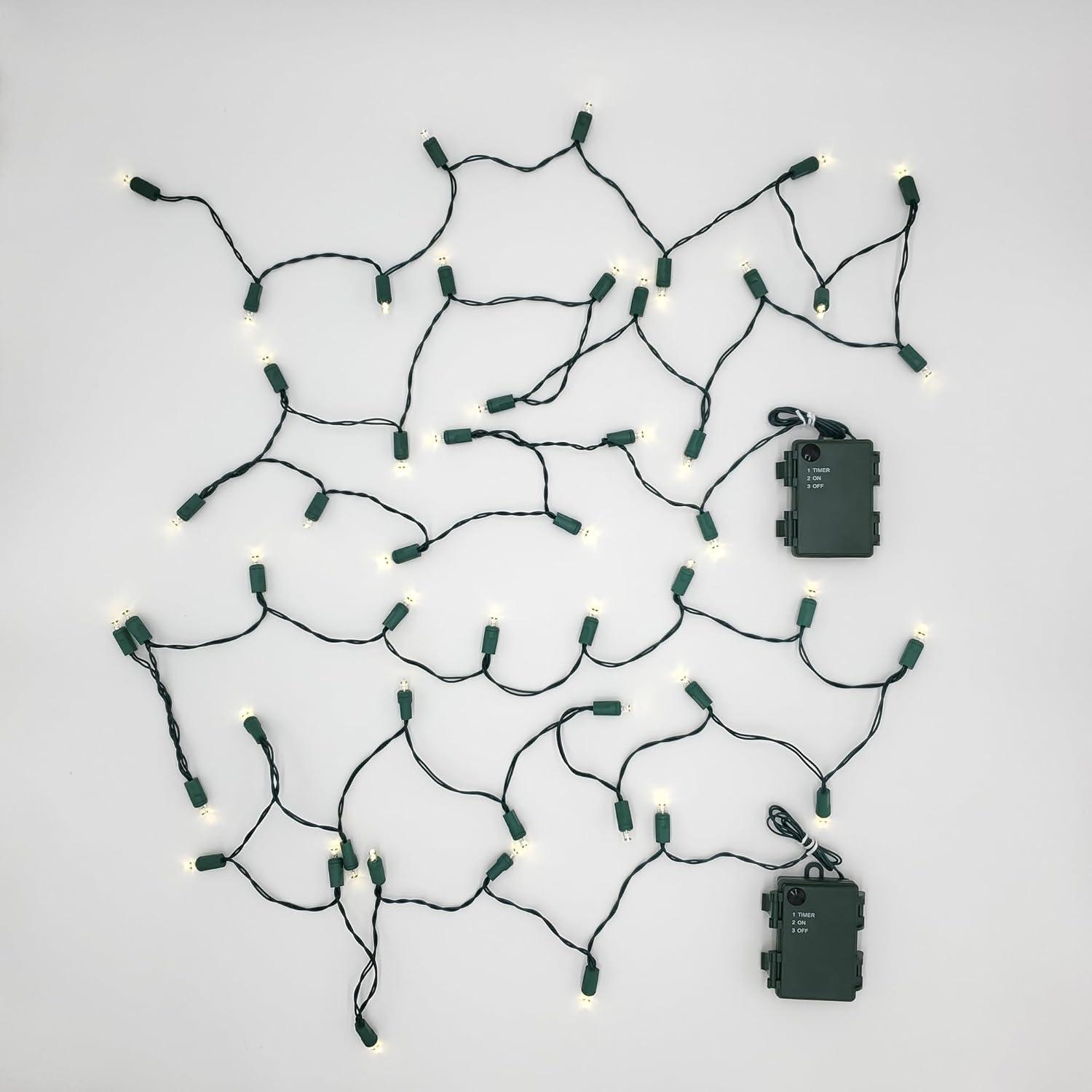 Battery Operated LED Mini String Lights (Set of 2)