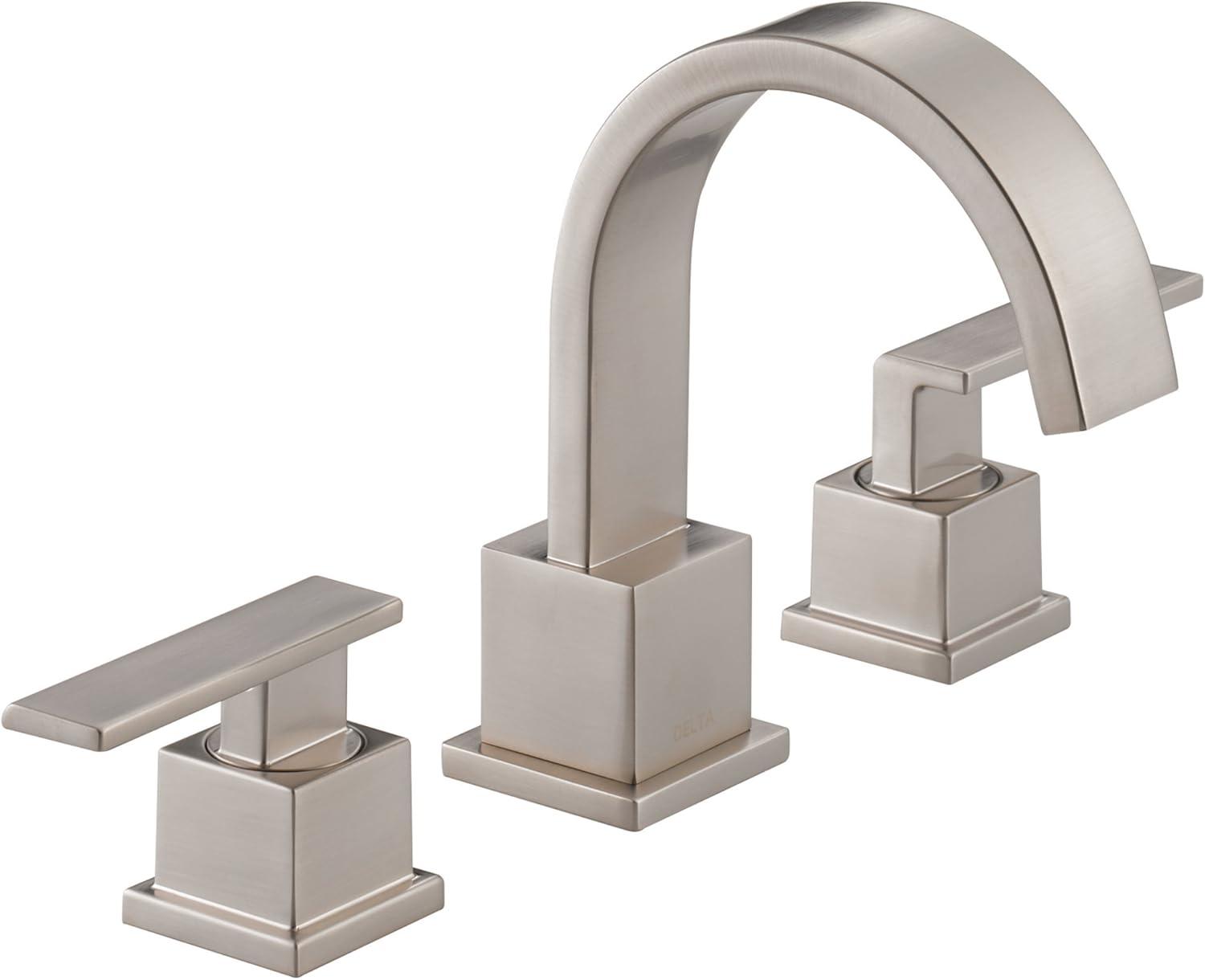 Vero Widespread Bathroom Faucet 3 Hole, 2-handle Bathroom Sink Faucet with Drain Assembly