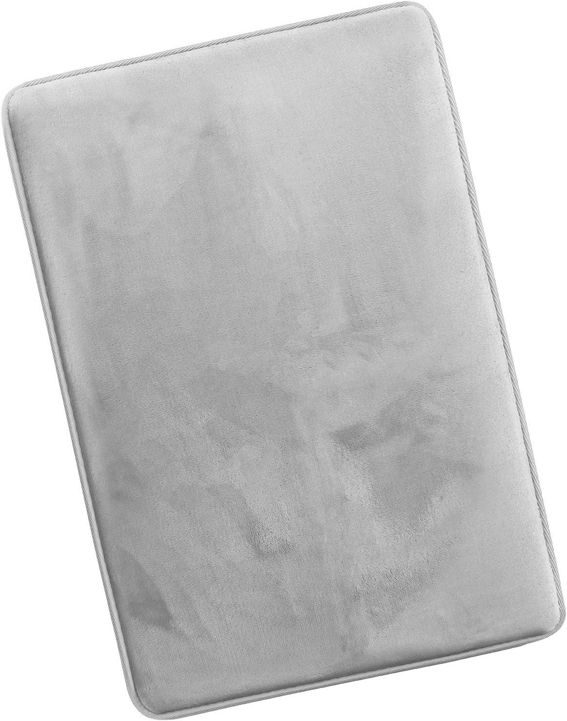 Clara Clark Ultra Soft and Absorbent Memory Foam Bath Rug Set with Non-Slip Backing