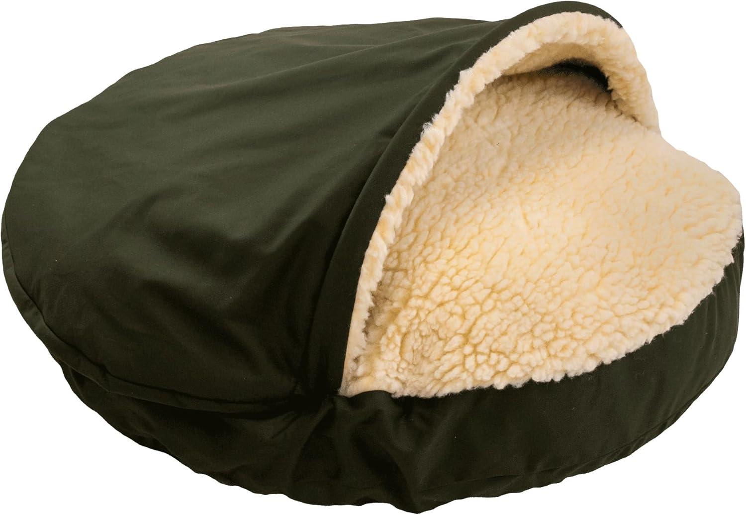 Snoozer Cozy Cave Hooded Dog Bed Poly/Cotton