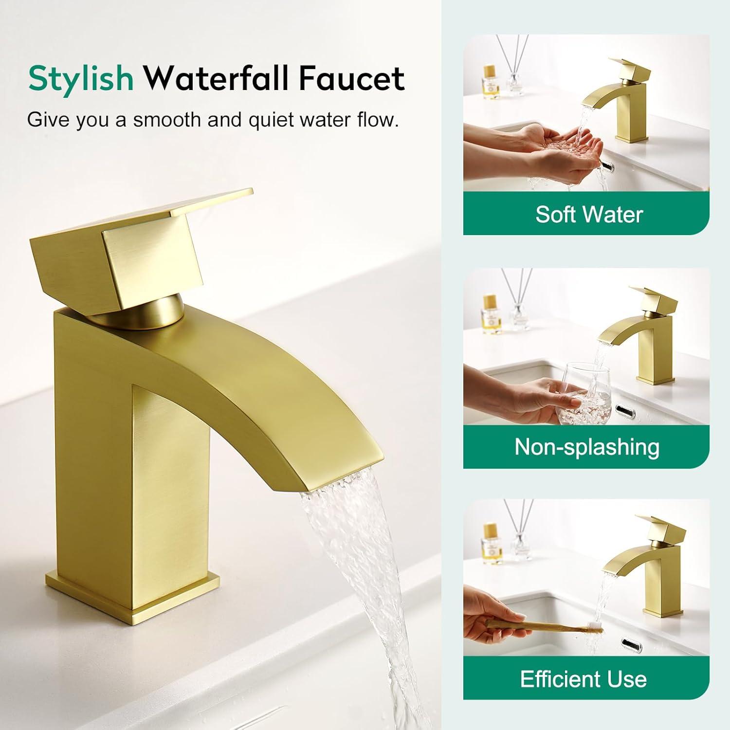 Single-Hole Single-handle Bathroom Faucet