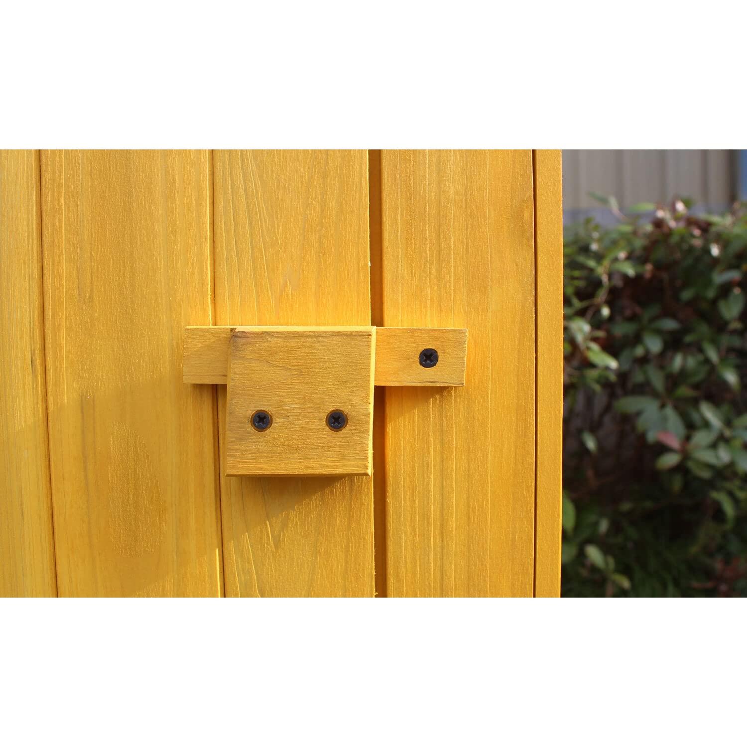 Hanover 2 ft. 5 in. W x 2 ft D Solid Wood Storage Shed