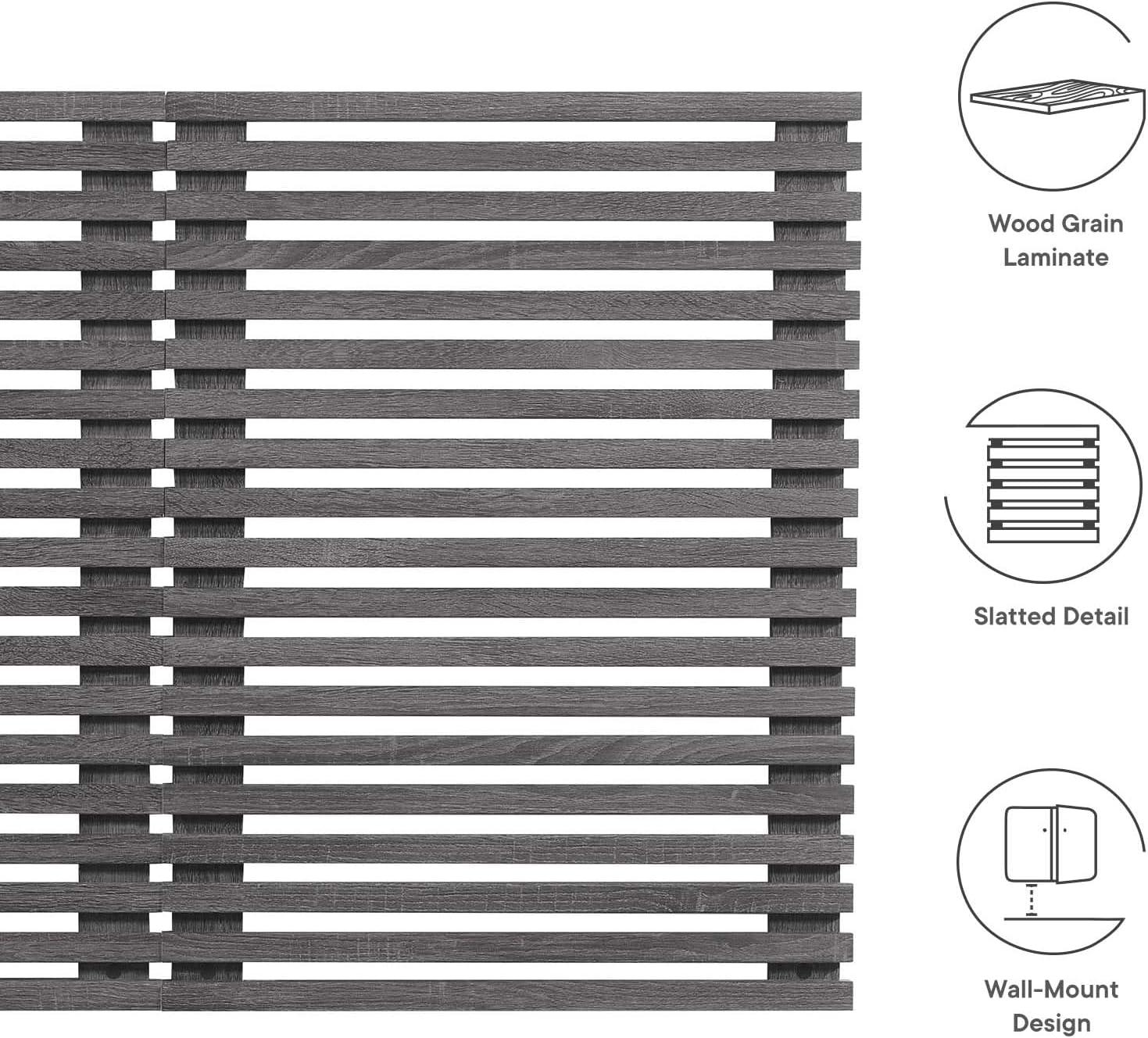 Modway Render Wall Mount Queen Headboard