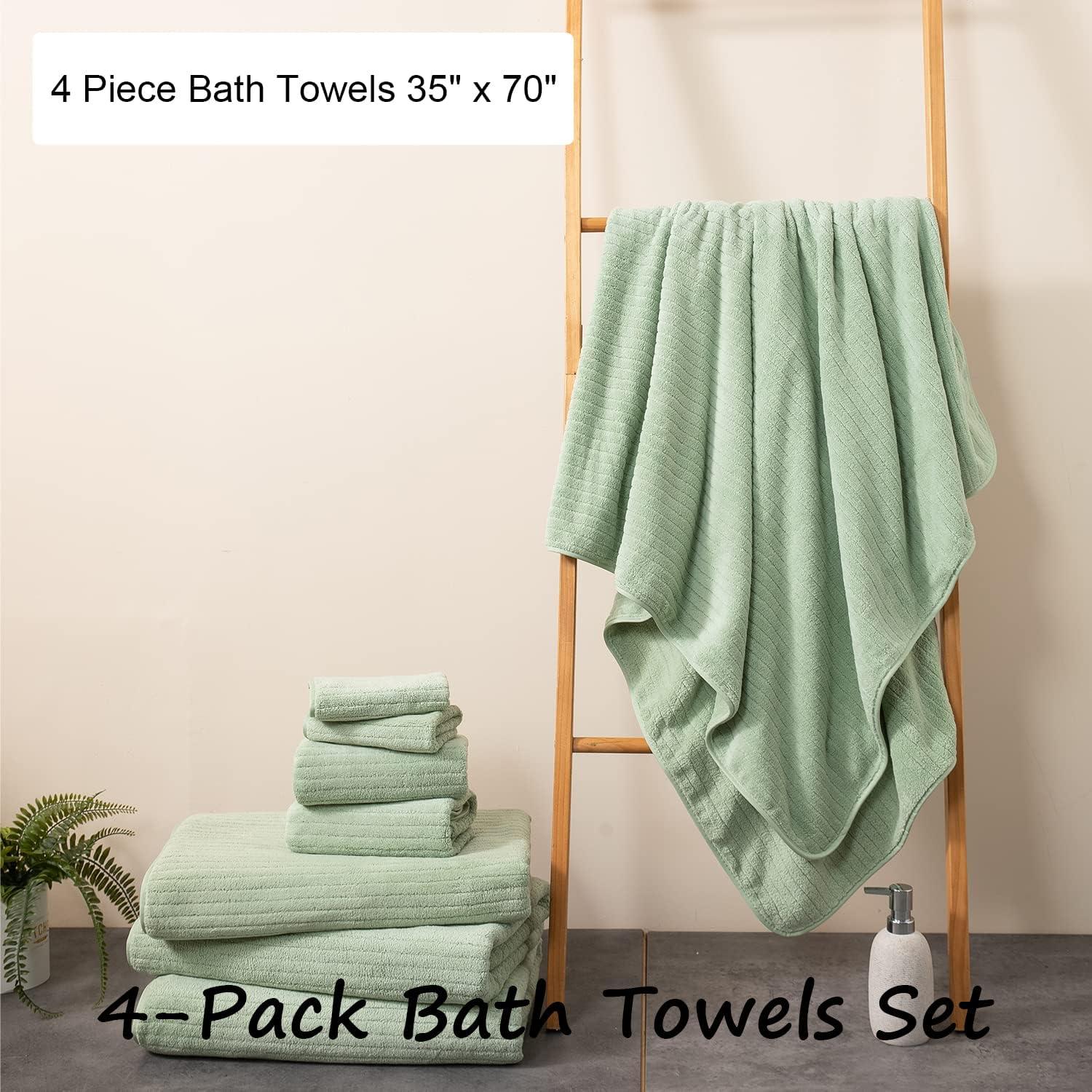 Madison Park Signature 800GSM Ultra-Soft 100% Cotton Absorbent Towel Set