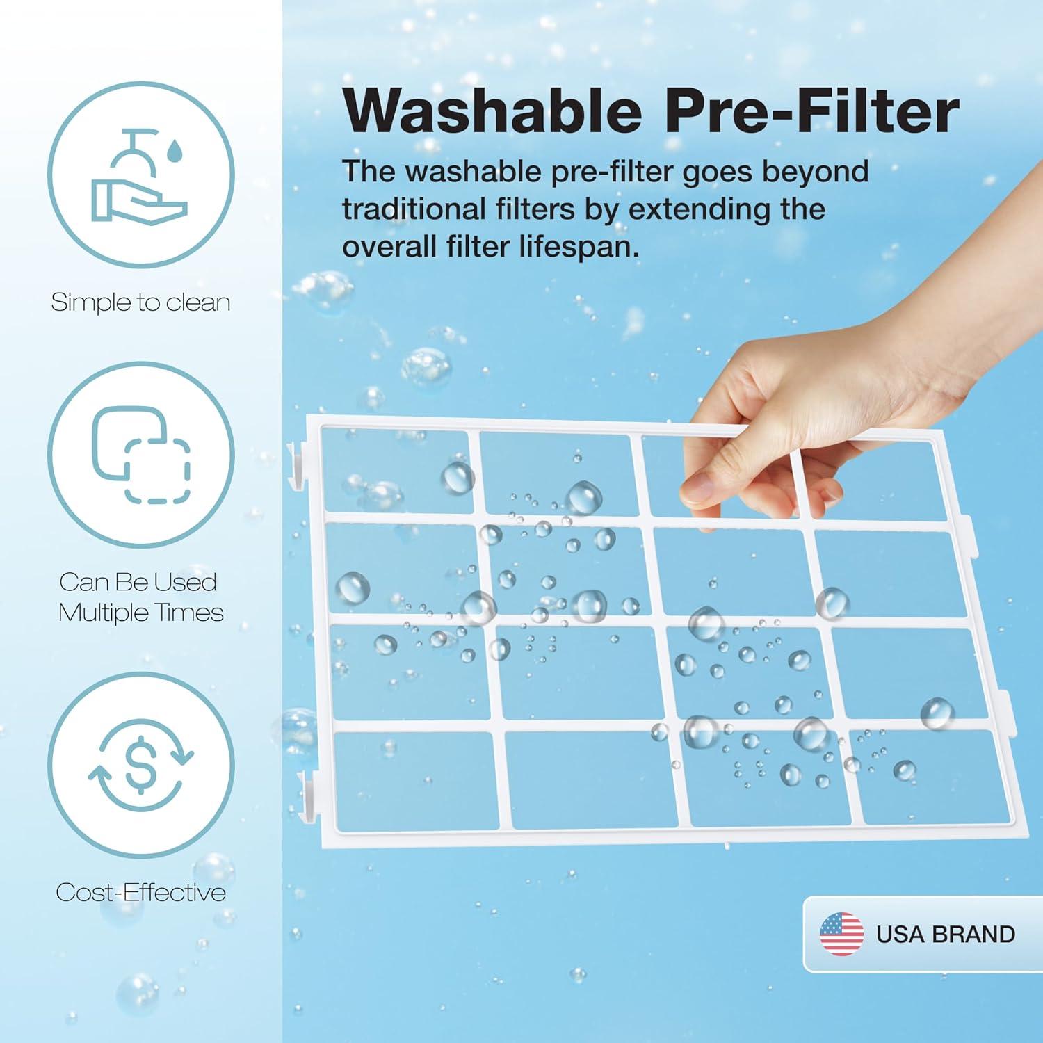 Turonic Premium HEPA Air Purifier & Humidifier White (PH950)