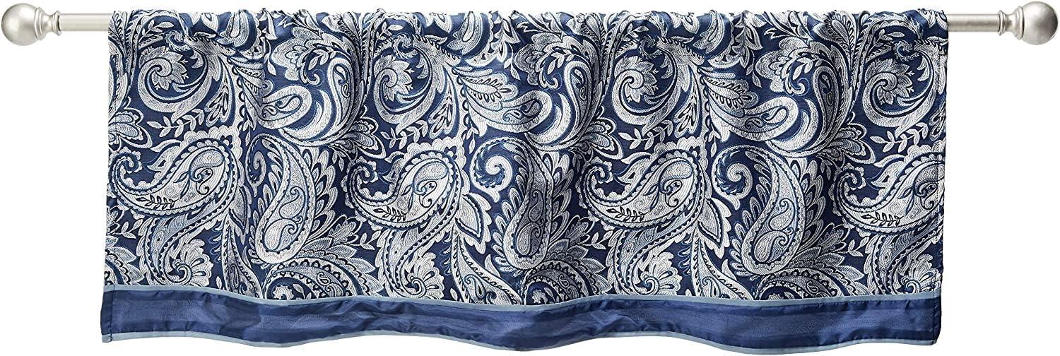 Madison Park Aubrey Jacquard Single Window Valance