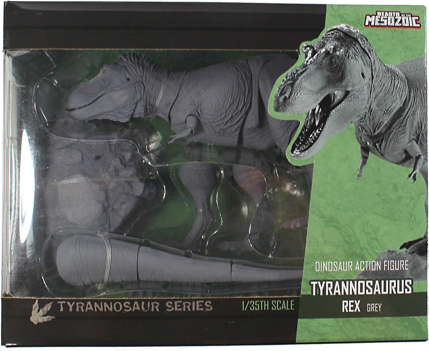 Beasts of the Mesozoic: Tyrannosaurus Rex Grey Dinosaur Action Figure