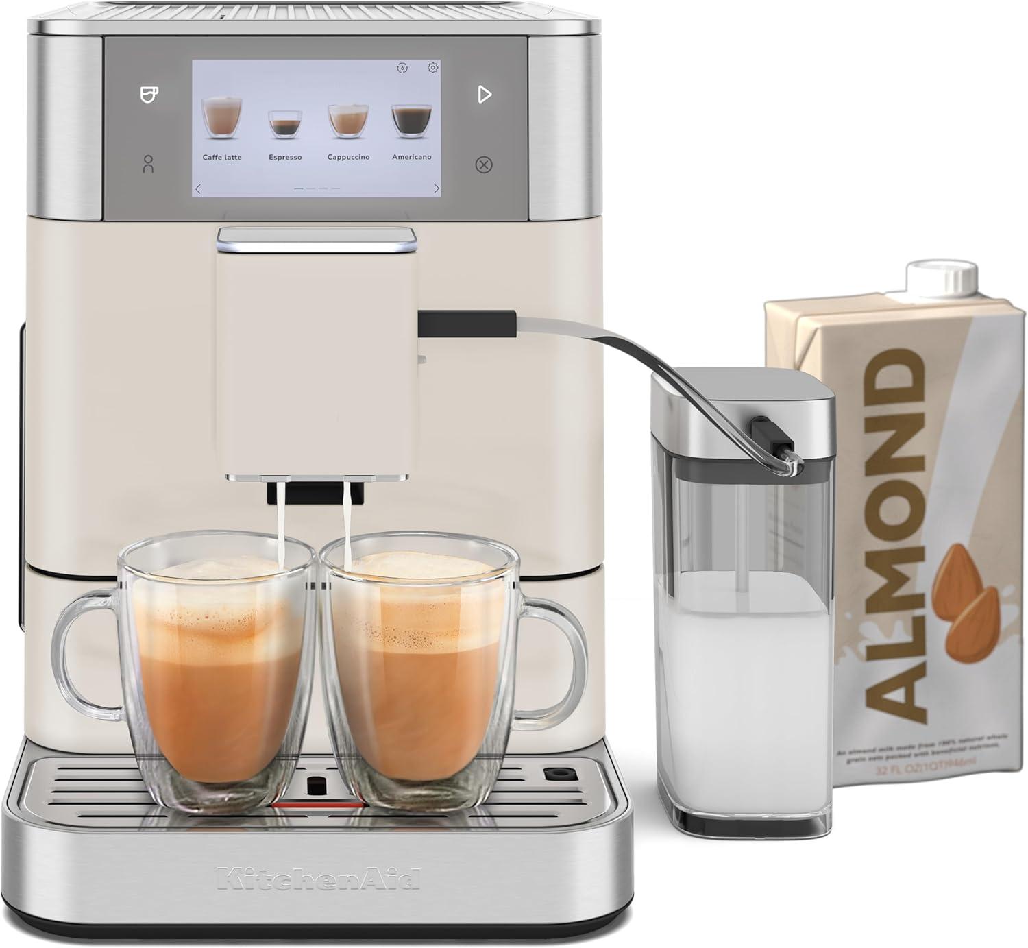 KitchenAid ® KF8 Fully Automatic Espresso Machine in Porcelain White