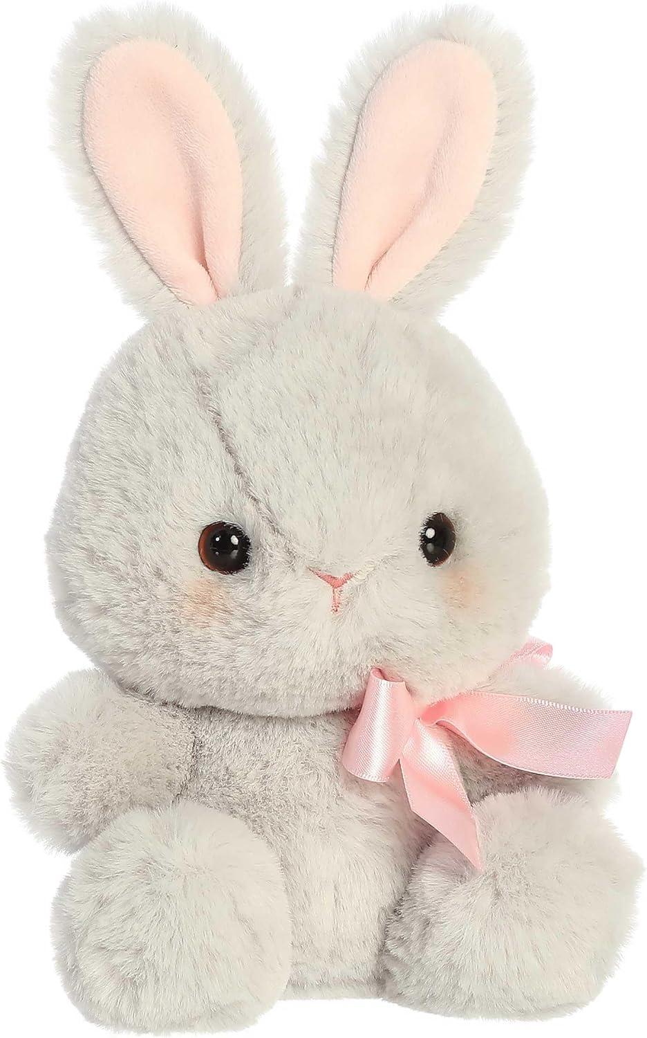 Aurora Small Bonny Bouquet Bunnies Spring Vibrant Stuffed Animal Rose 8"
