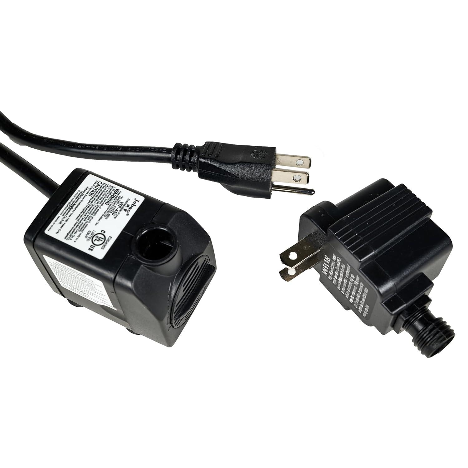 Hi-Line Gift Ltd. Contemporary Semi-Circle Tiered Fountain Outdoor with Warm White LEDS