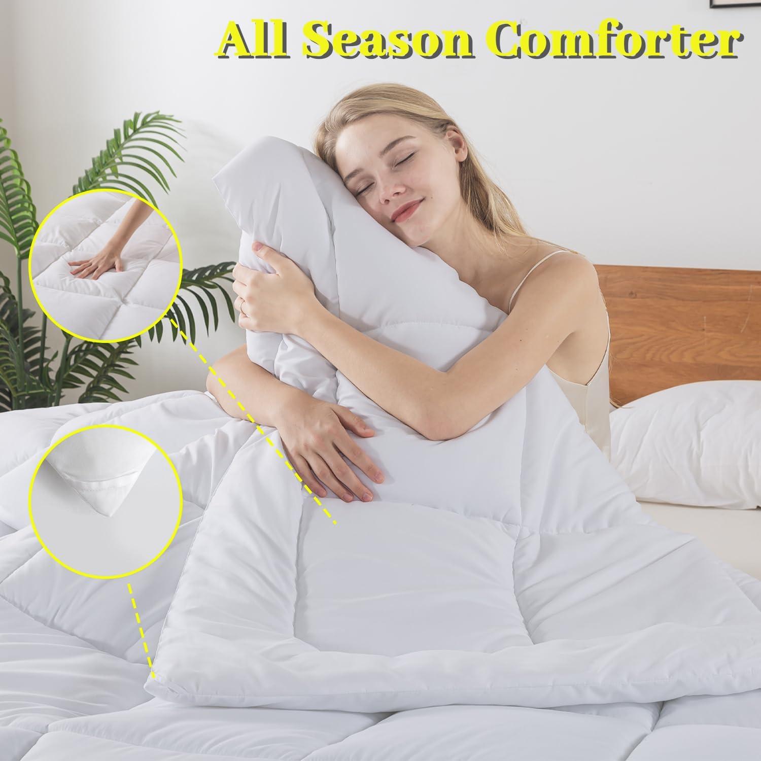 All Season Polyester Down Alternative Comforter/Duvet Insert