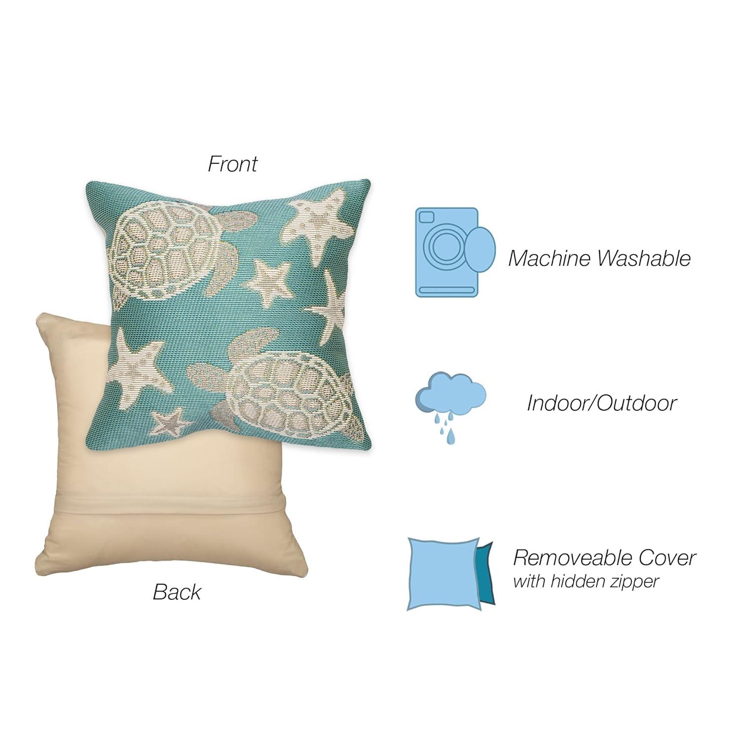 Liora Manne Indoor/Outdoor Throw Pillow