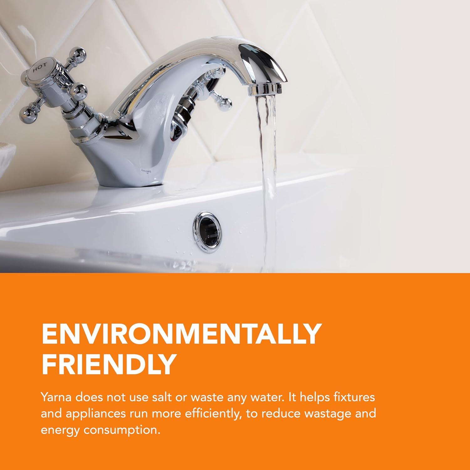 Capacitive Electronic Water Descaler System - Alternative Water Softener Salt Free for Whole House, Reduces the effects of Limescale and Rust formation [CWD24, Max 1" Pipe]