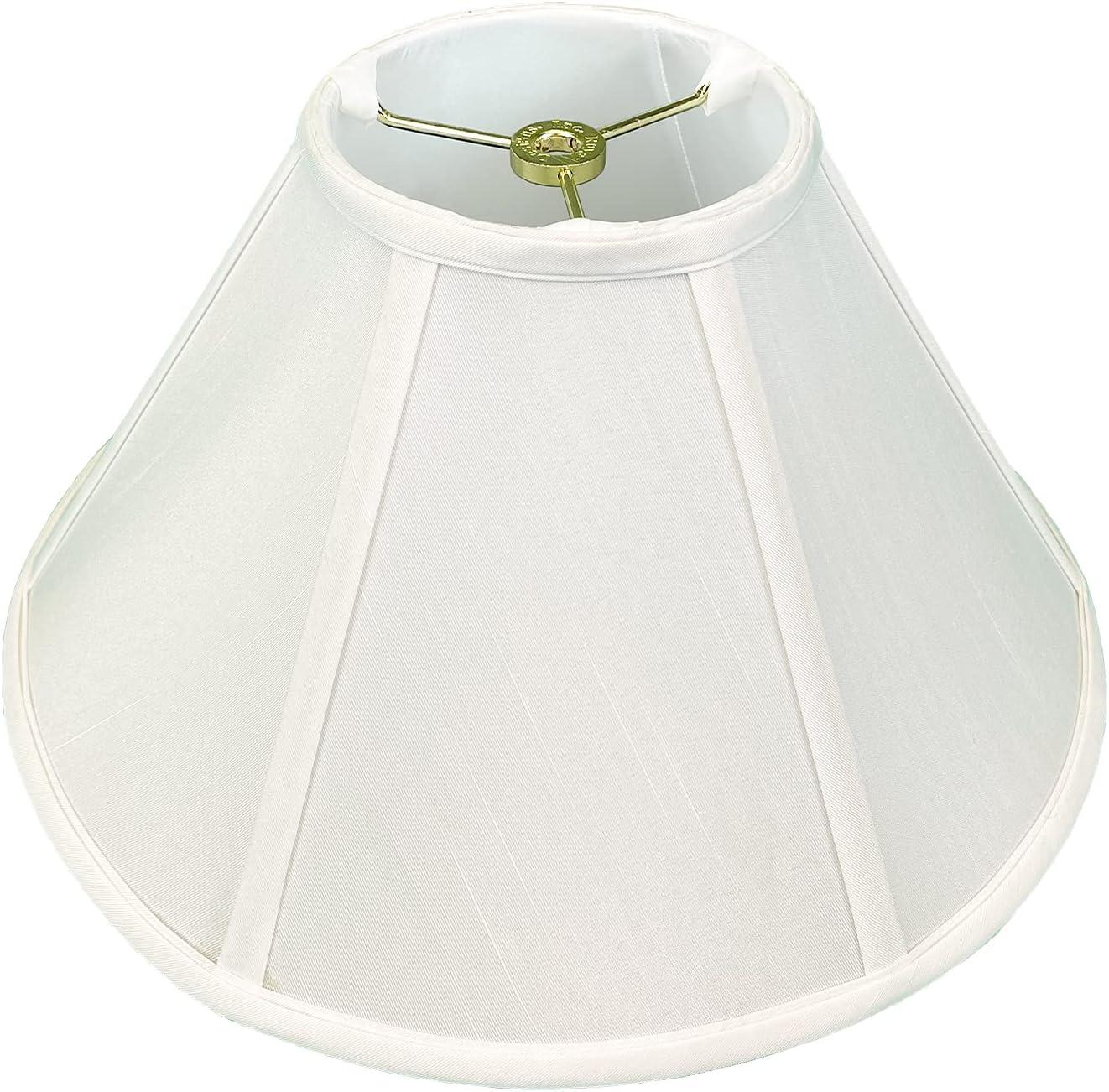 White Empire Lamp Shade with 16" Diameter