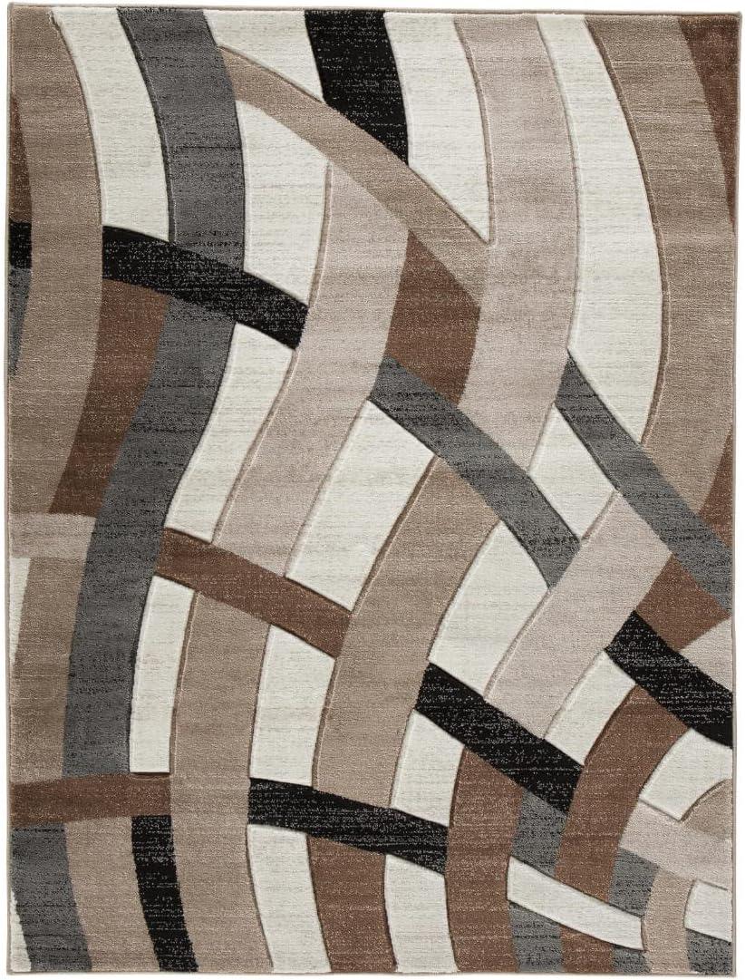 Signature Design by Ashley Contemporary Jacinth 5' x 6'7" Rug  Multi