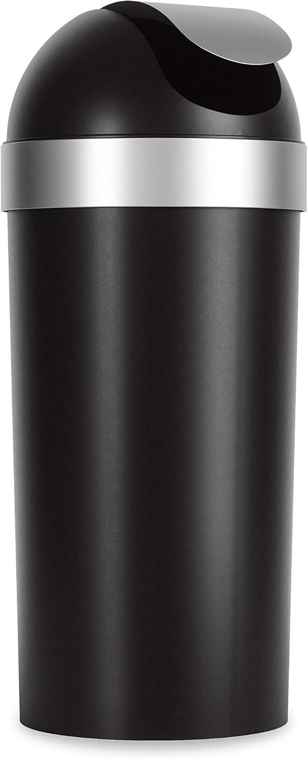 Umbra Venti Plastic Swing Top Kitchen Trash Can - 16 Gallons