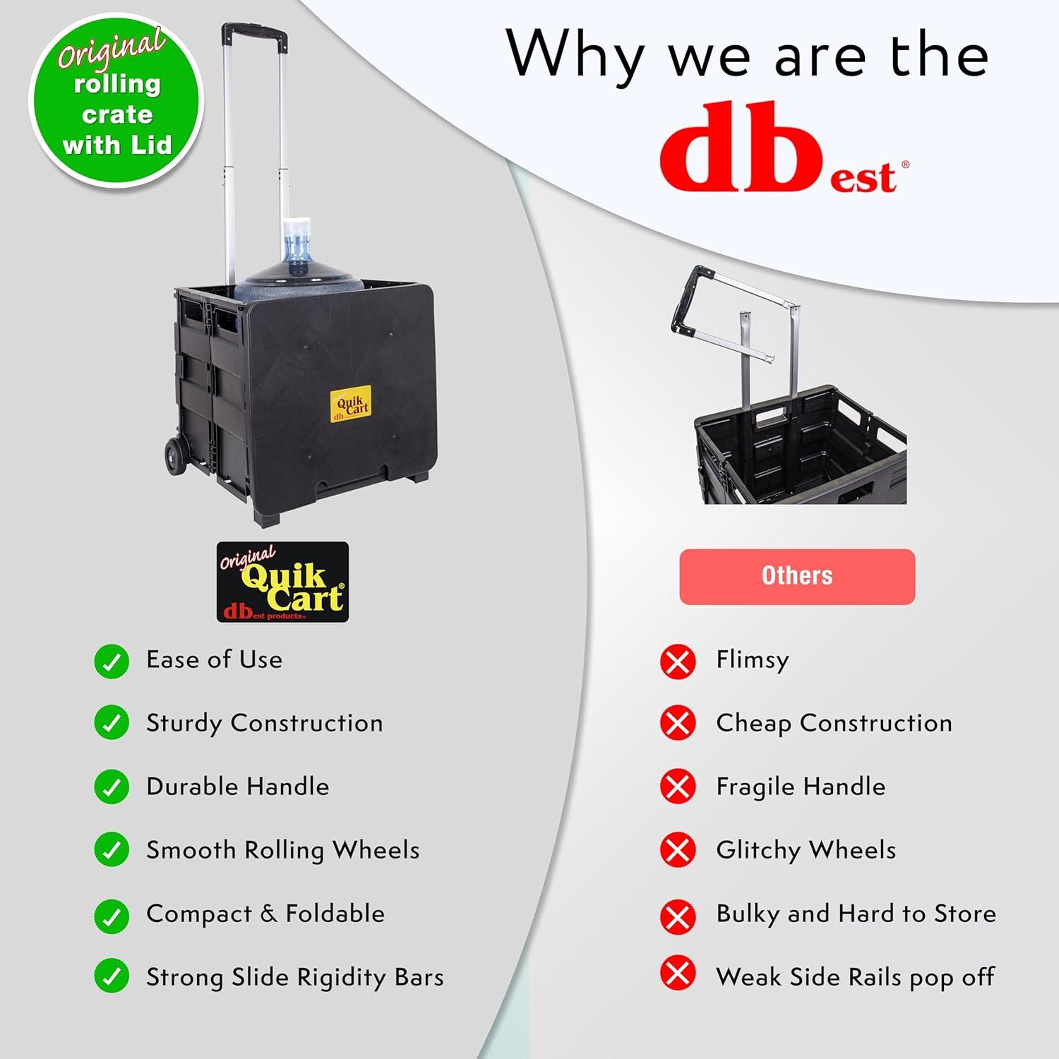 dbest products Quick Cart with Lid