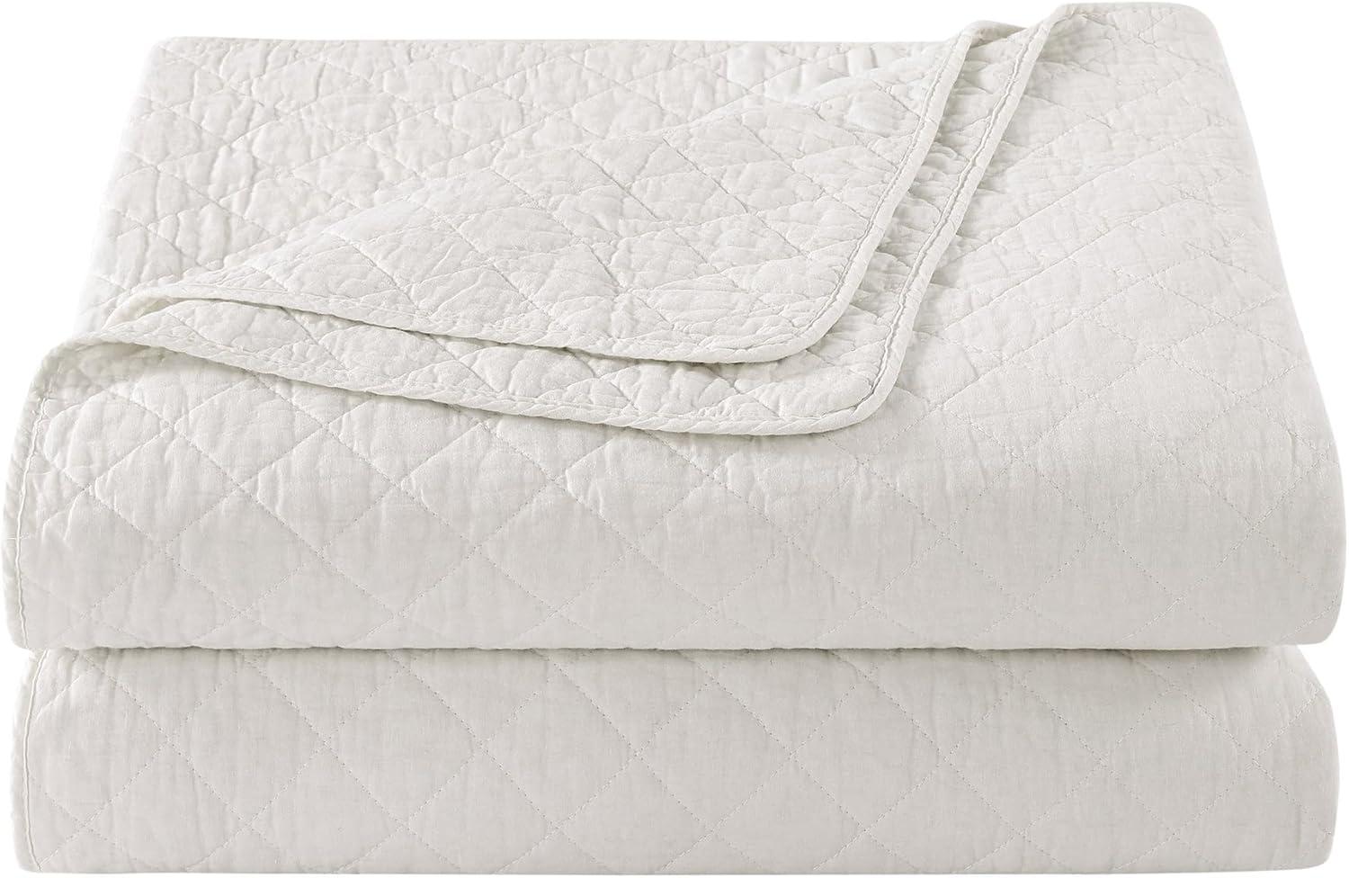 Indigo Hill by HiEnd Accents Cotton Comfort Solid Color Classic Chic Casual Modern Rustic Quilt Set