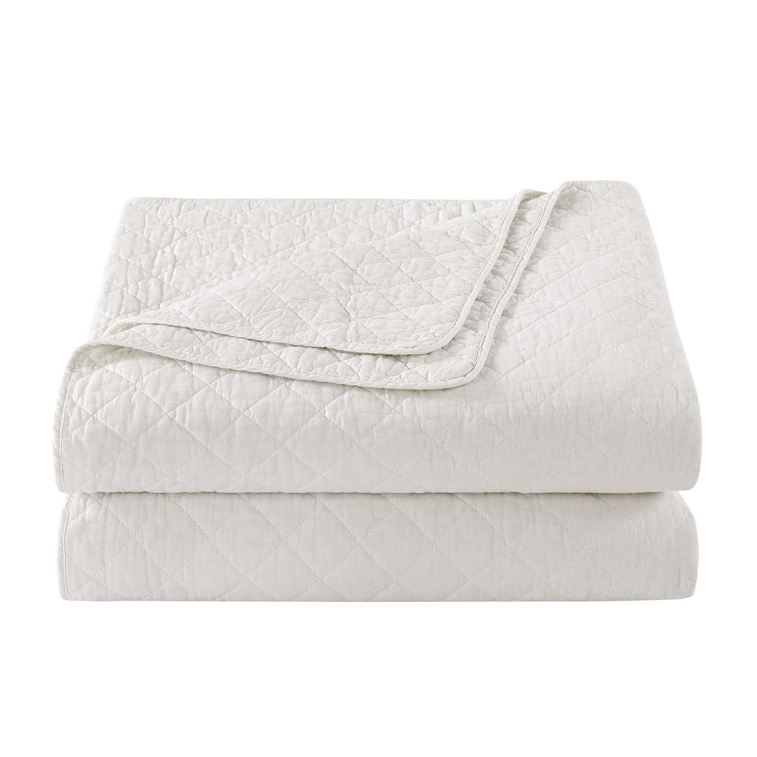Indigo Hill by HiEnd Accents Cotton Comfort Solid Color Classic Chic Casual Modern Rustic Quilt Set