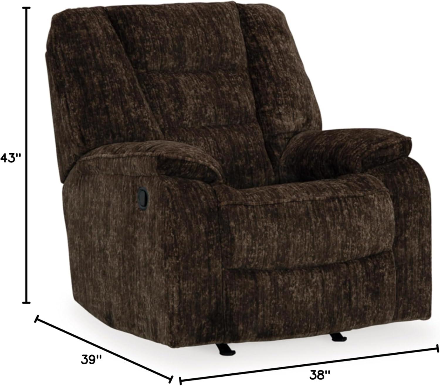 Ashley Furniture Soundwave Chocolate Recliner