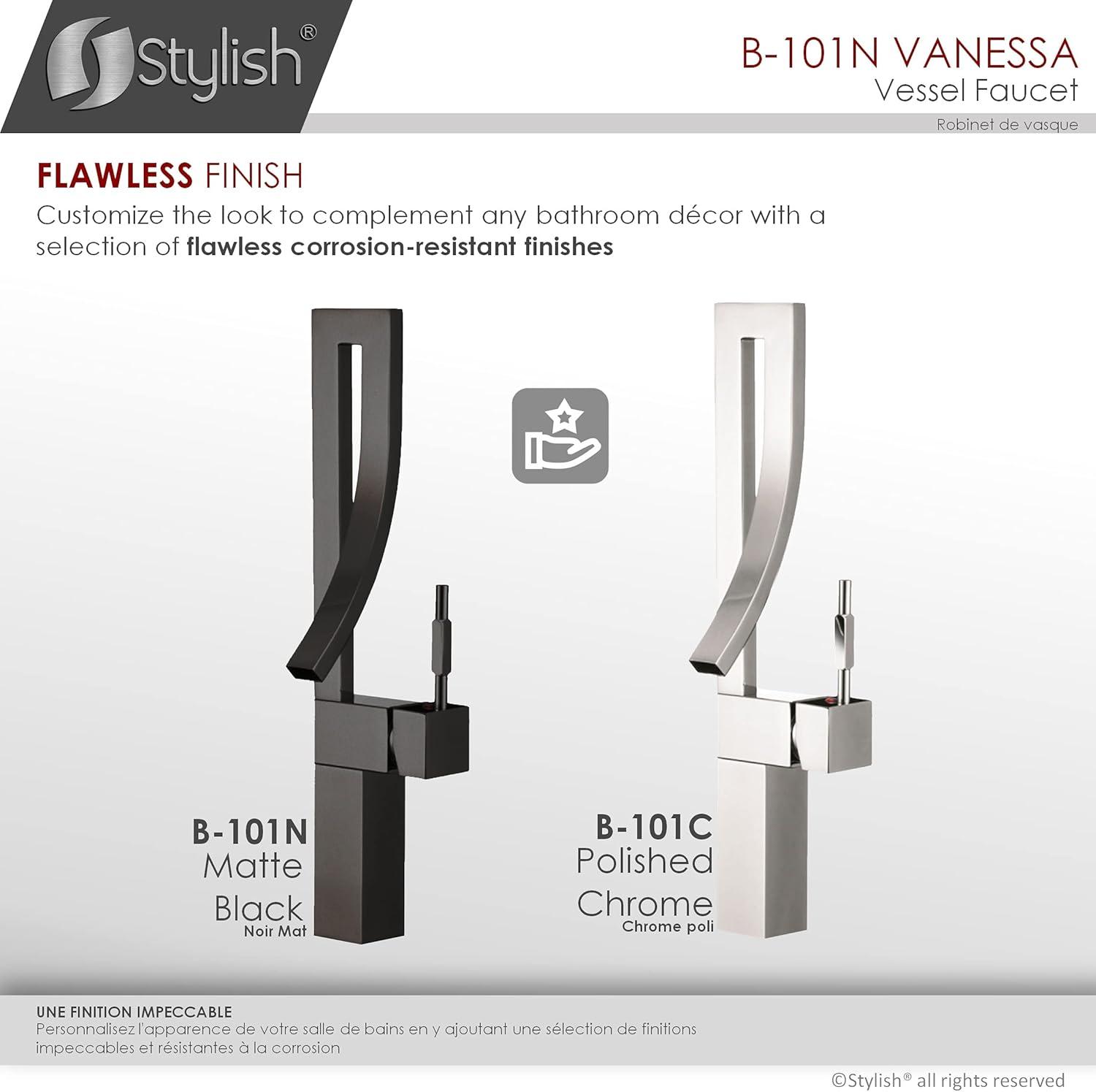 Stylish Vanessa One-Handle Vessel Bathroom Faucet