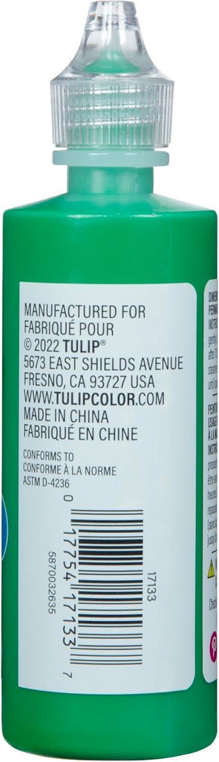 Tulip Puff Fabric Paint 3D, 4 fl oz, Green