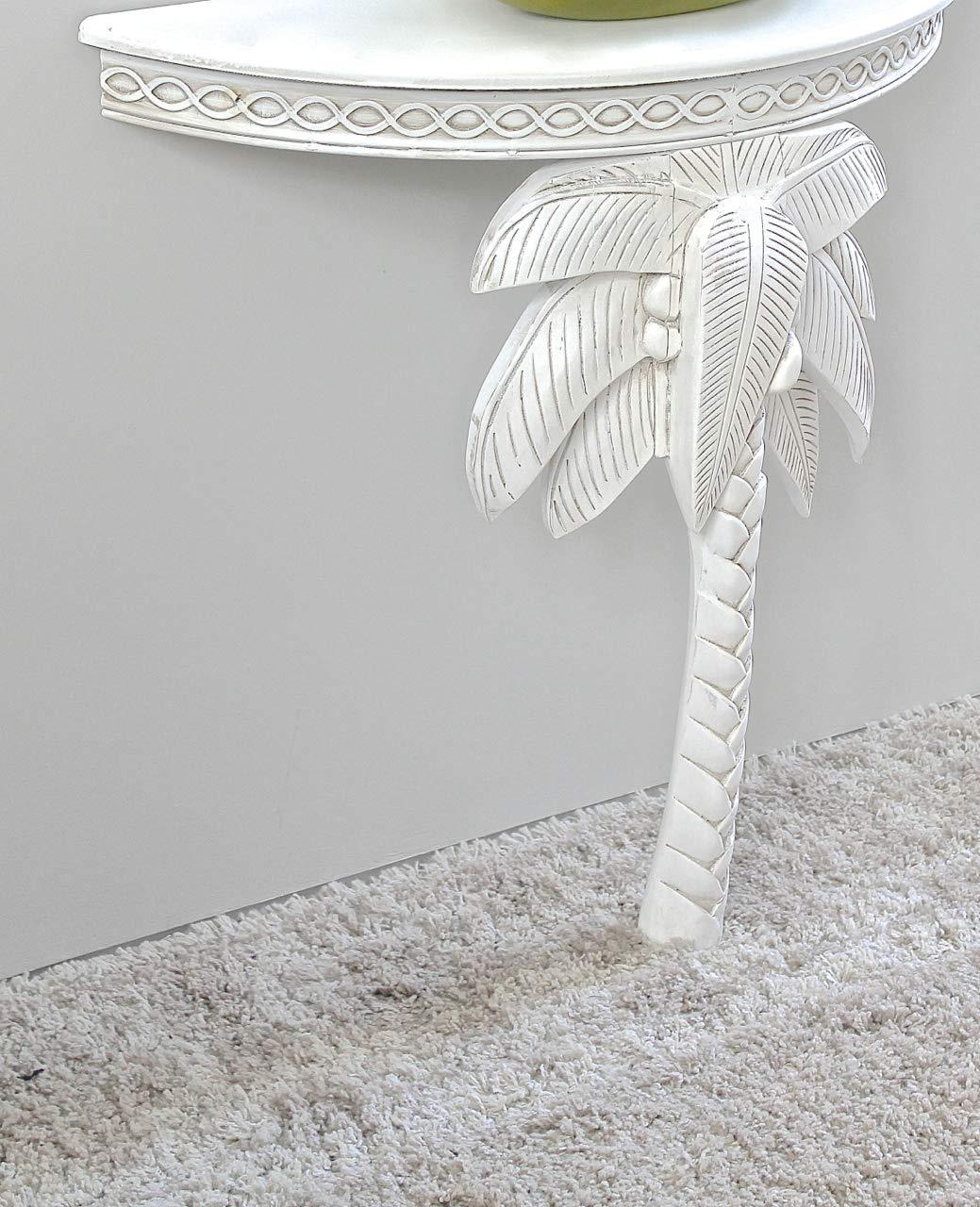 Windsor Carved Palm Tree Wall Table