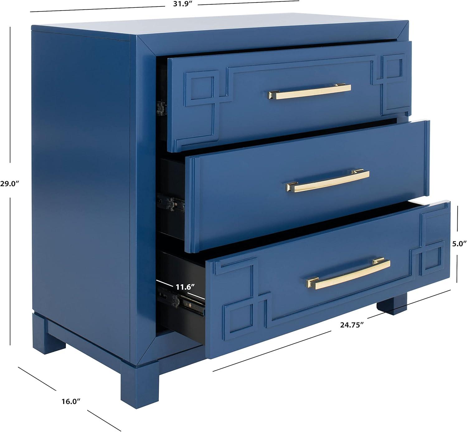 Raina 3 Drawer Chest - Safavieh