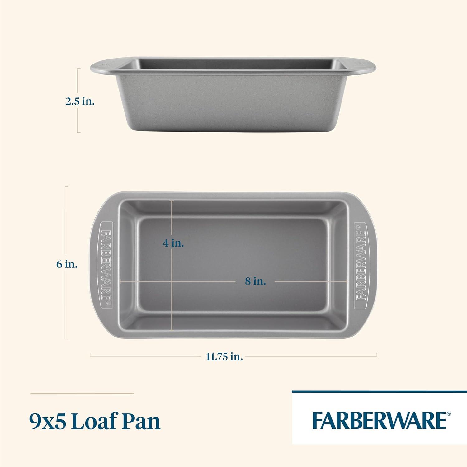 Gray Carbon Steel Nonstick 18" x 18" Loaf Pan