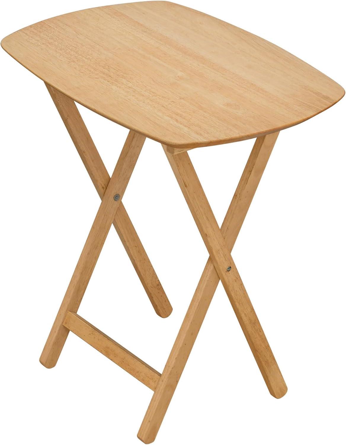 eHemco Wood Oversized Foldable TV Tray Table for Eating/2