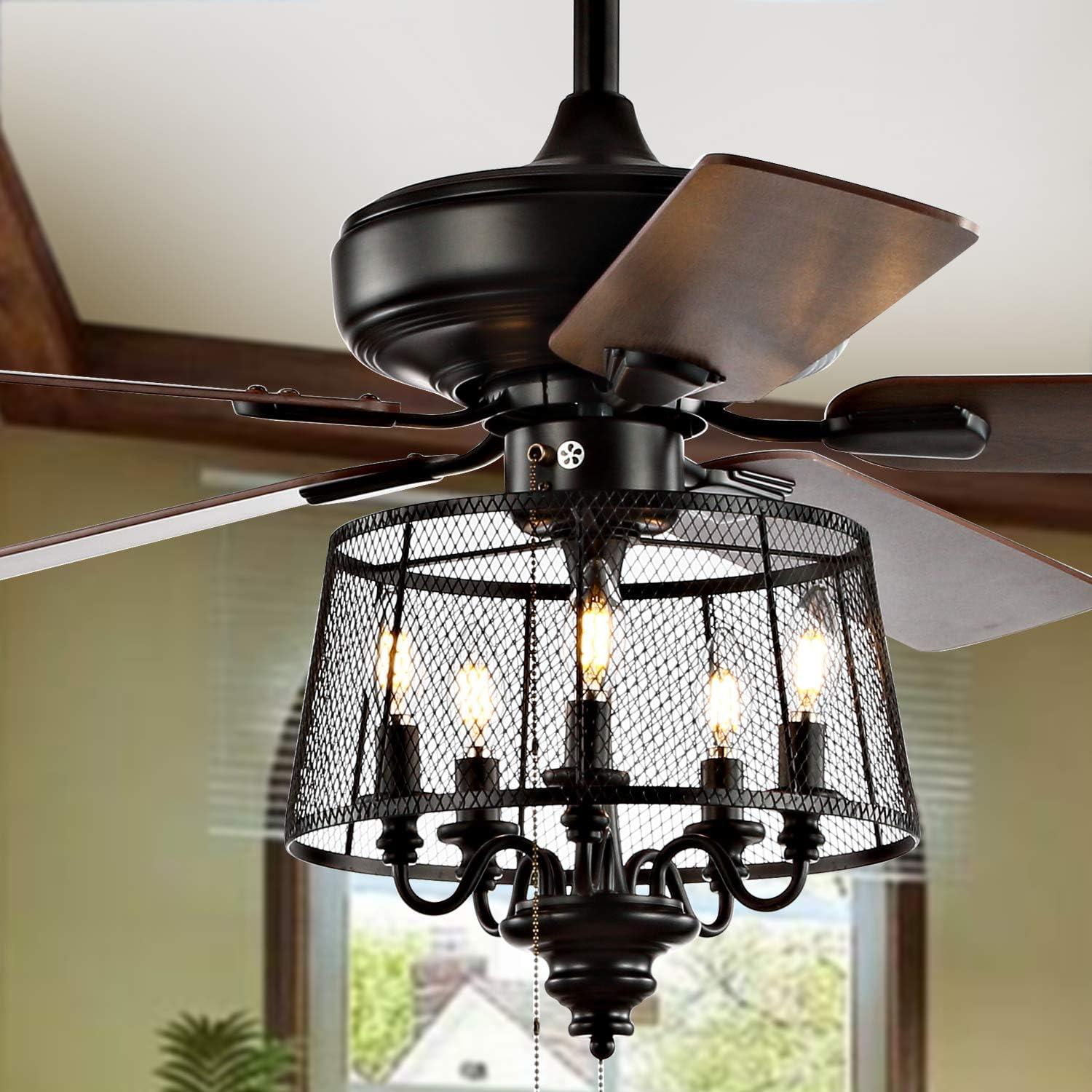 Safavieh Jonie 5-Light Ceiling Fan